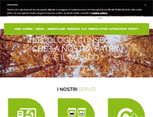 Tablet Screenshot of ambientasrl.com